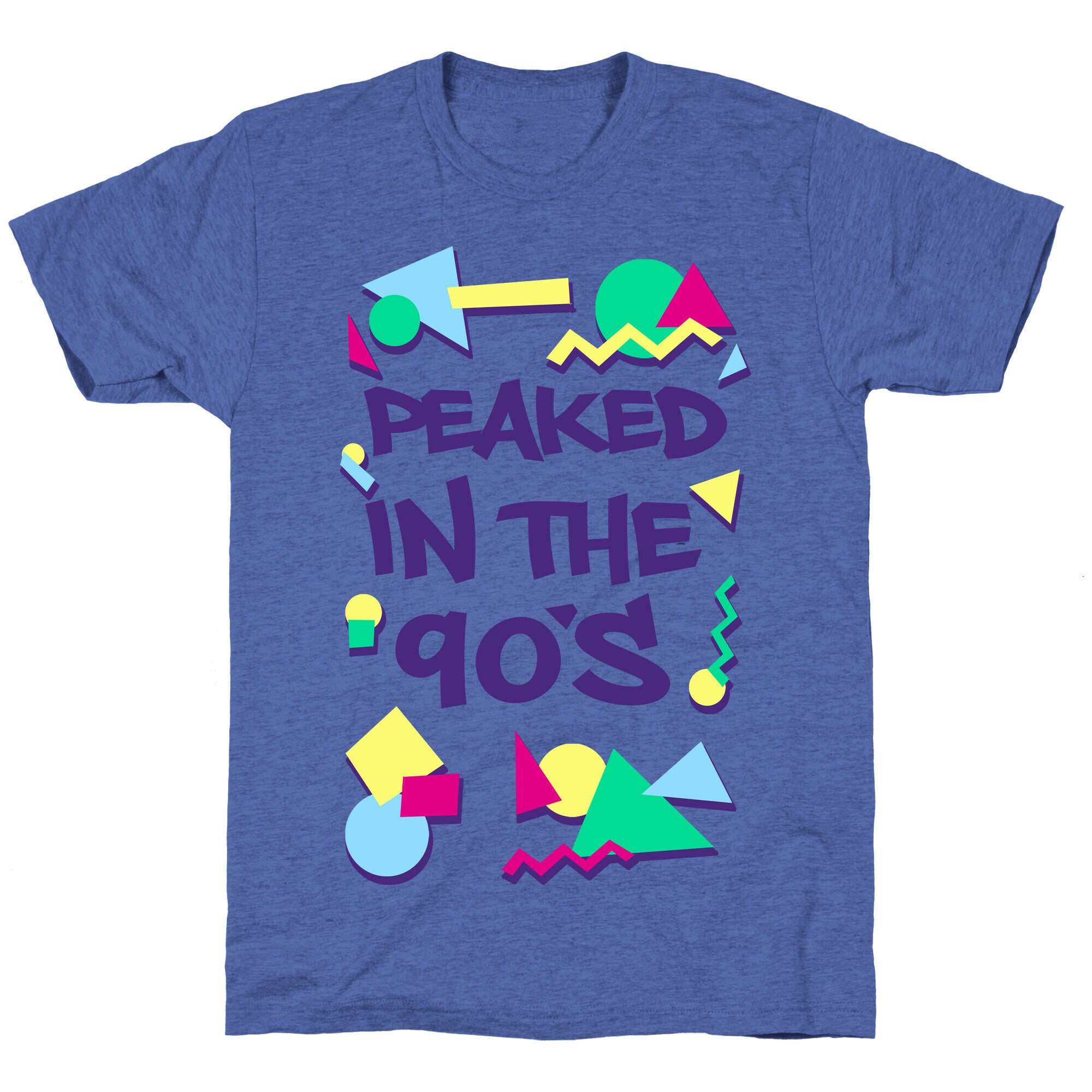 Peaked in the 90's Unisex Triblend Tee