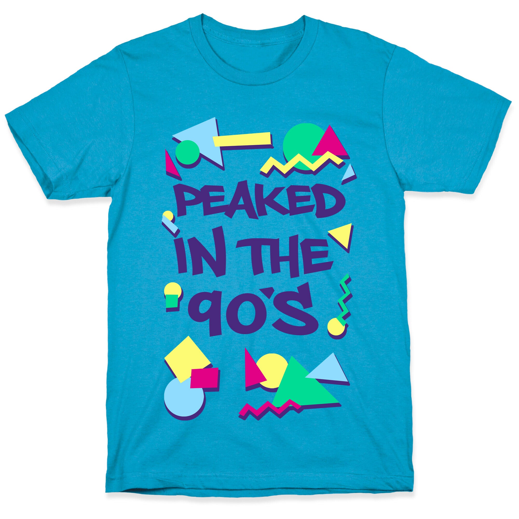 Peaked in the 90's Unisex Triblend Tee