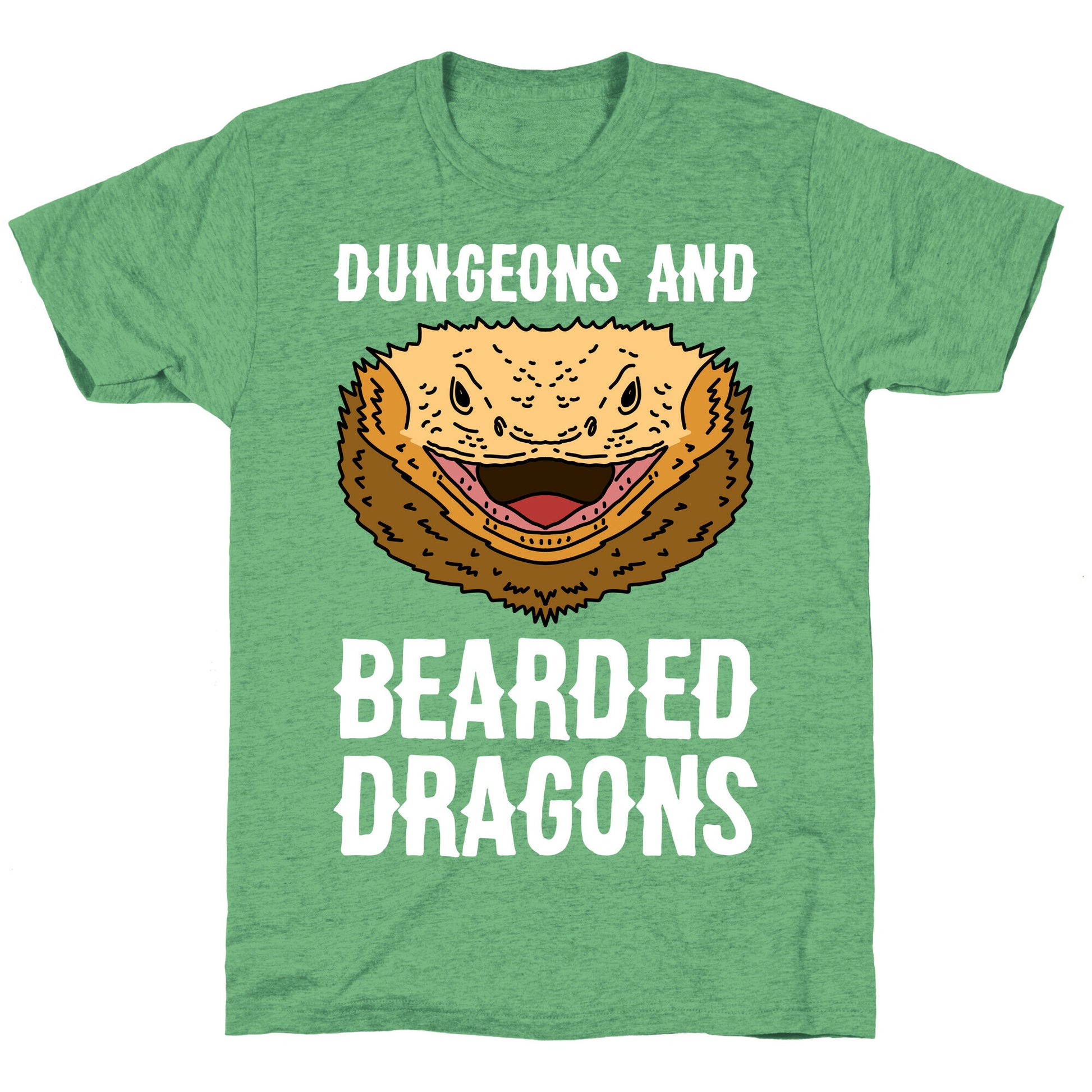 Dungeons And Bearded Dragons Unisex Triblend Tee