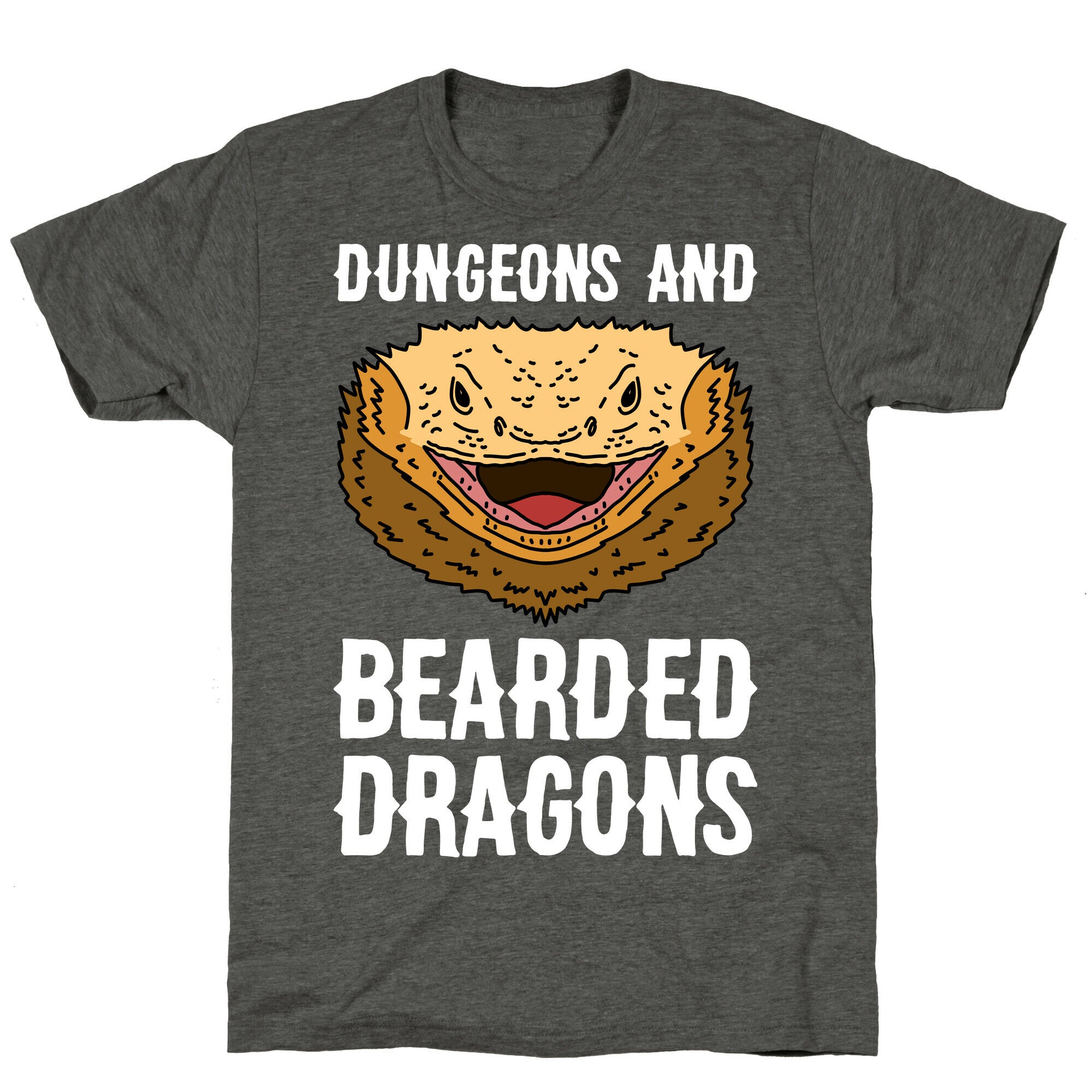Dungeons And Bearded Dragons Unisex Triblend Tee