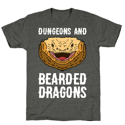 Dungeons And Bearded Dragons Unisex Triblend Tee