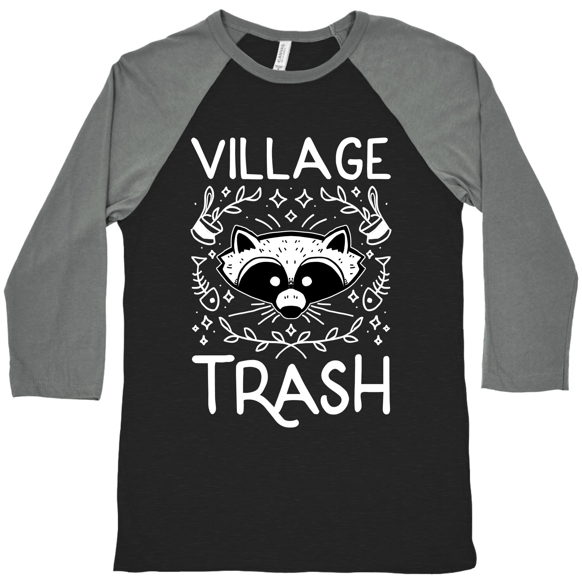 Village Trash Baseball Tee