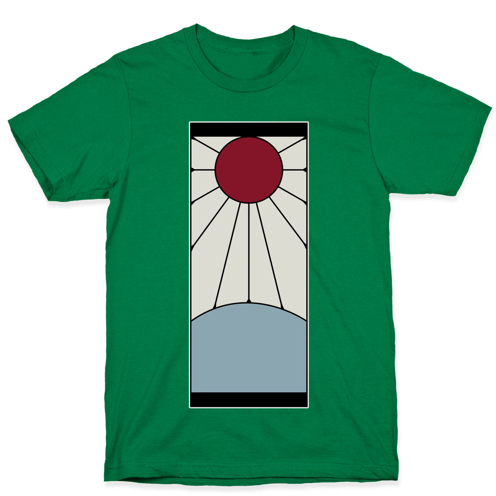 Tanjiro Earrings White Border Tee T-Shirt