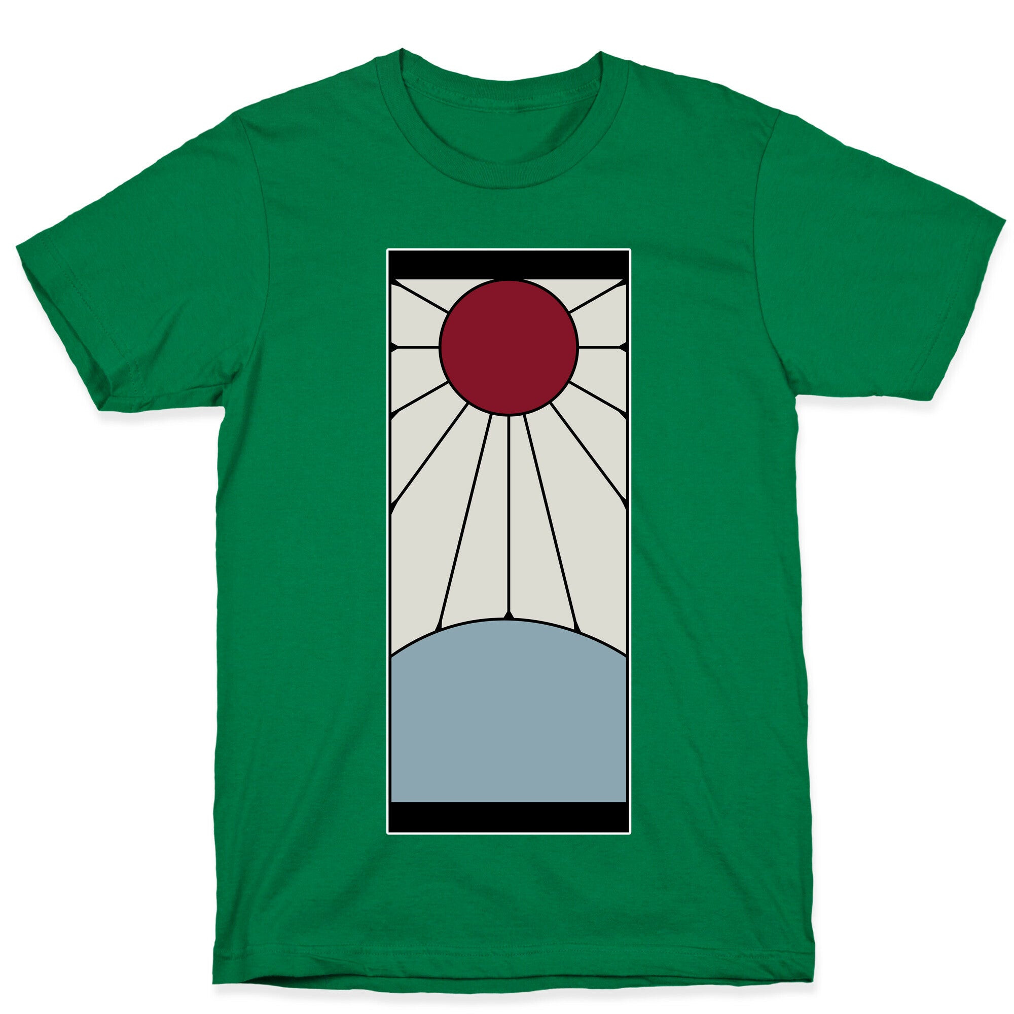 Tanjiro Earrings White Border Tee T-Shirt