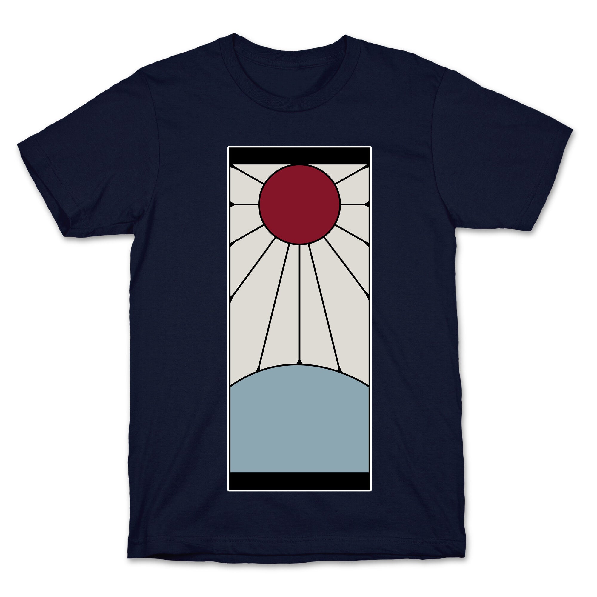 Tanjiro Earrings White Border Tee T-Shirt