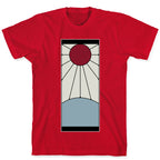 Tanjiro Earrings White Border Tee T-Shirt