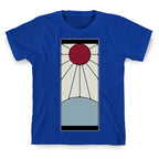 Tanjiro Earrings White Border Tee T-Shirt