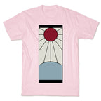 Tanjiro Earrings White Border Tee T-Shirt