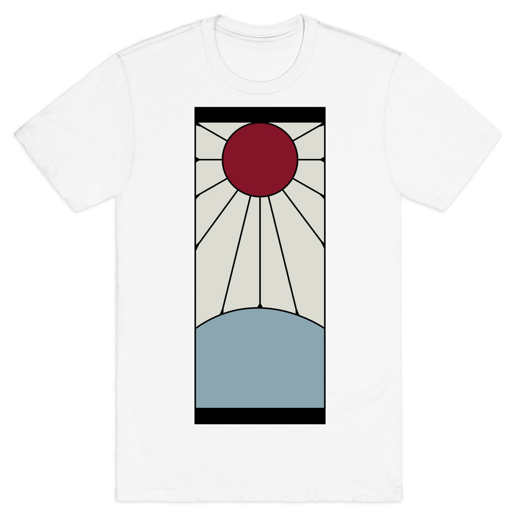 Tanjiro Earrings White Border Tee T-Shirt