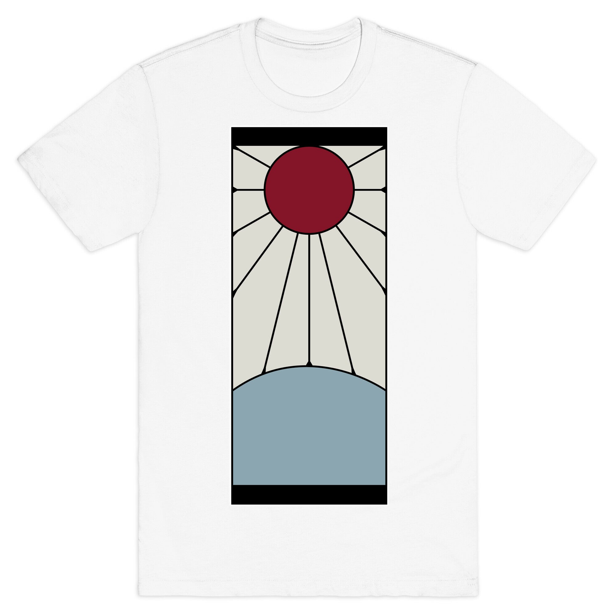 Tanjiro Earrings White Border Tee T-Shirt