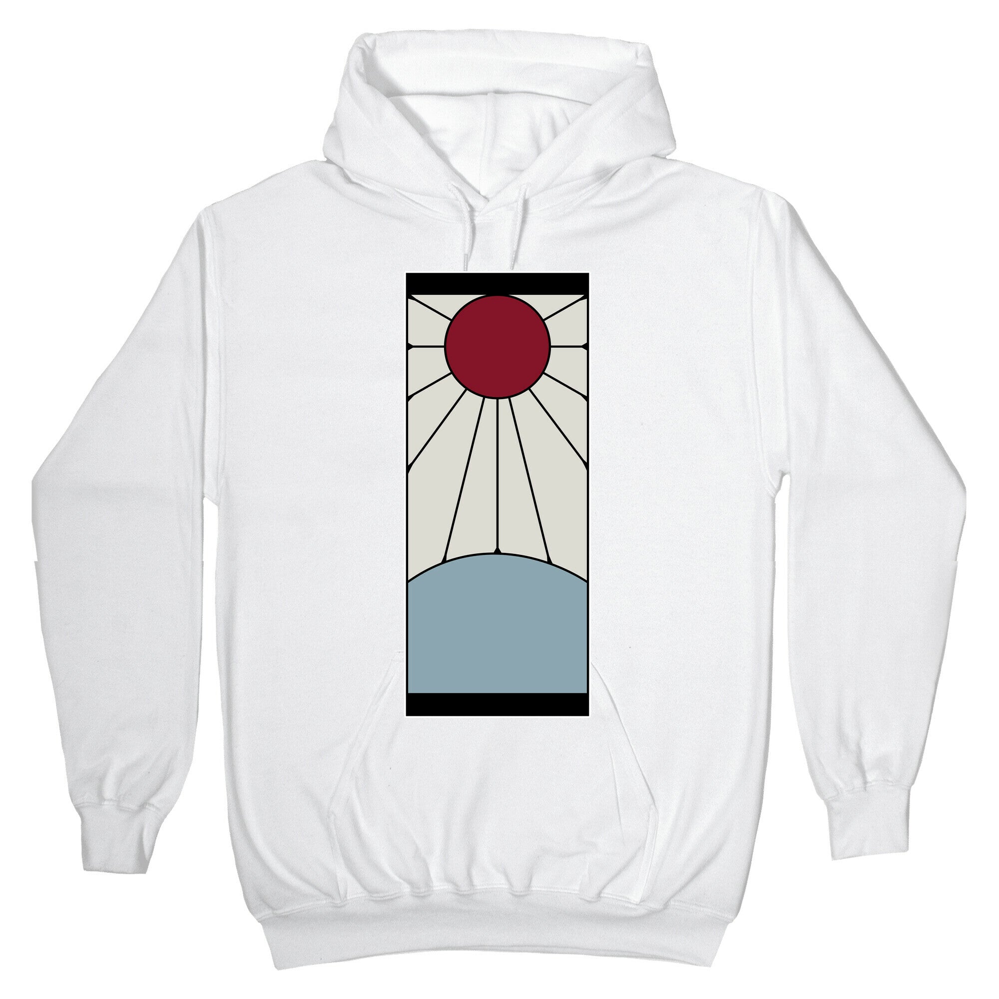 Tanjiro Earrings White Border Tee Hoodie