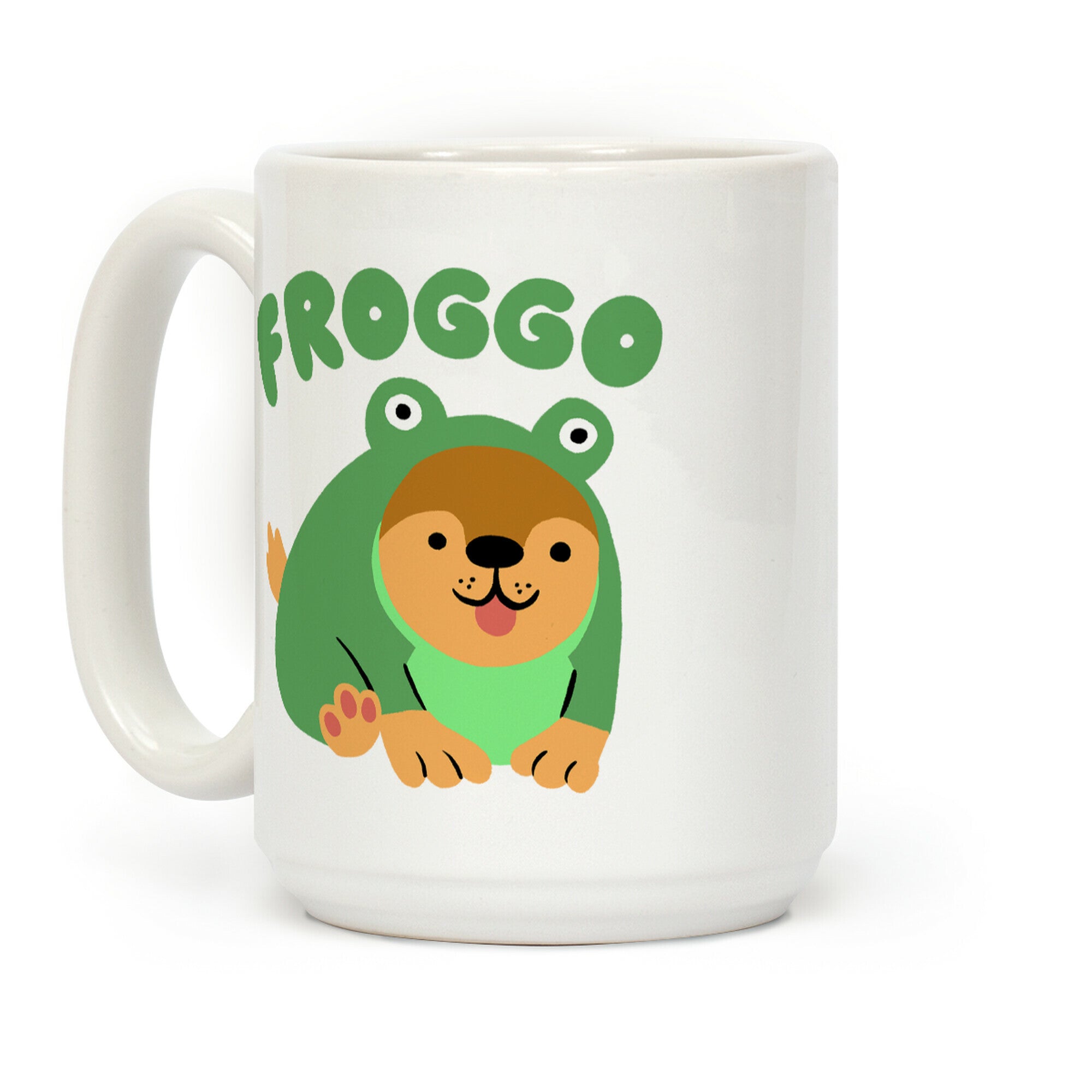 Froggo Doggo Frog Coffee Mug