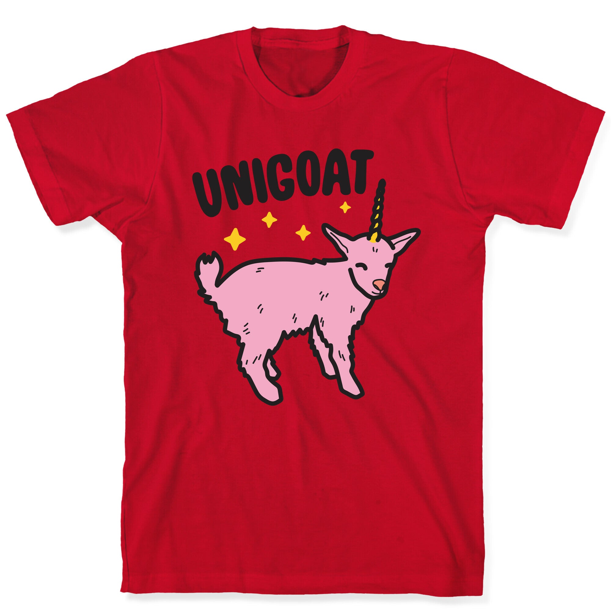 Unigoat Goat Unicorn T-Shirt
