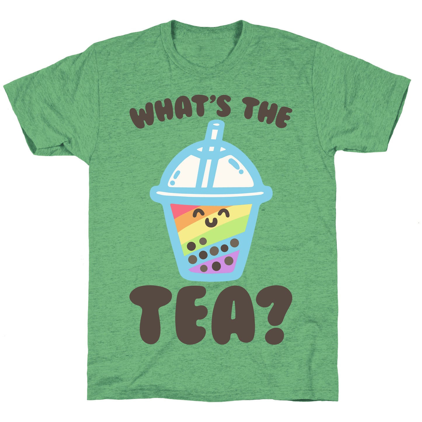 What's The Tea Bubble Tea Unisex Triblend Tee