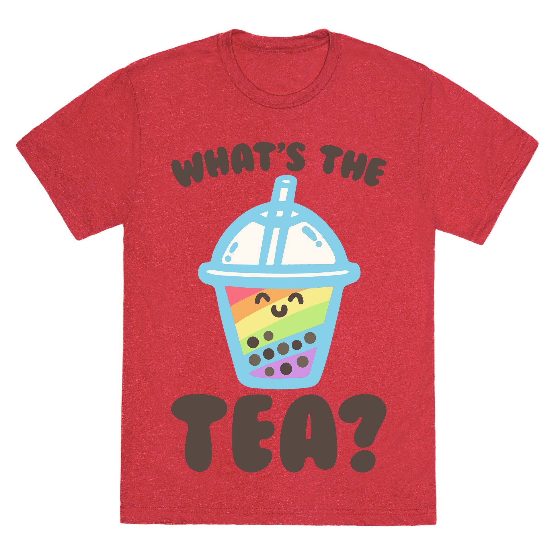 What's The Tea Bubble Tea Unisex Triblend Tee