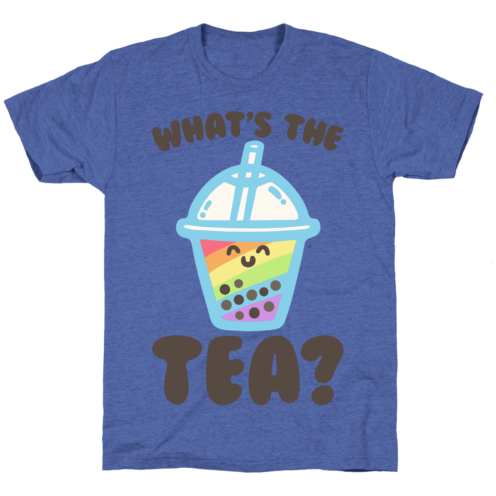 What's The Tea Bubble Tea Unisex Triblend Tee