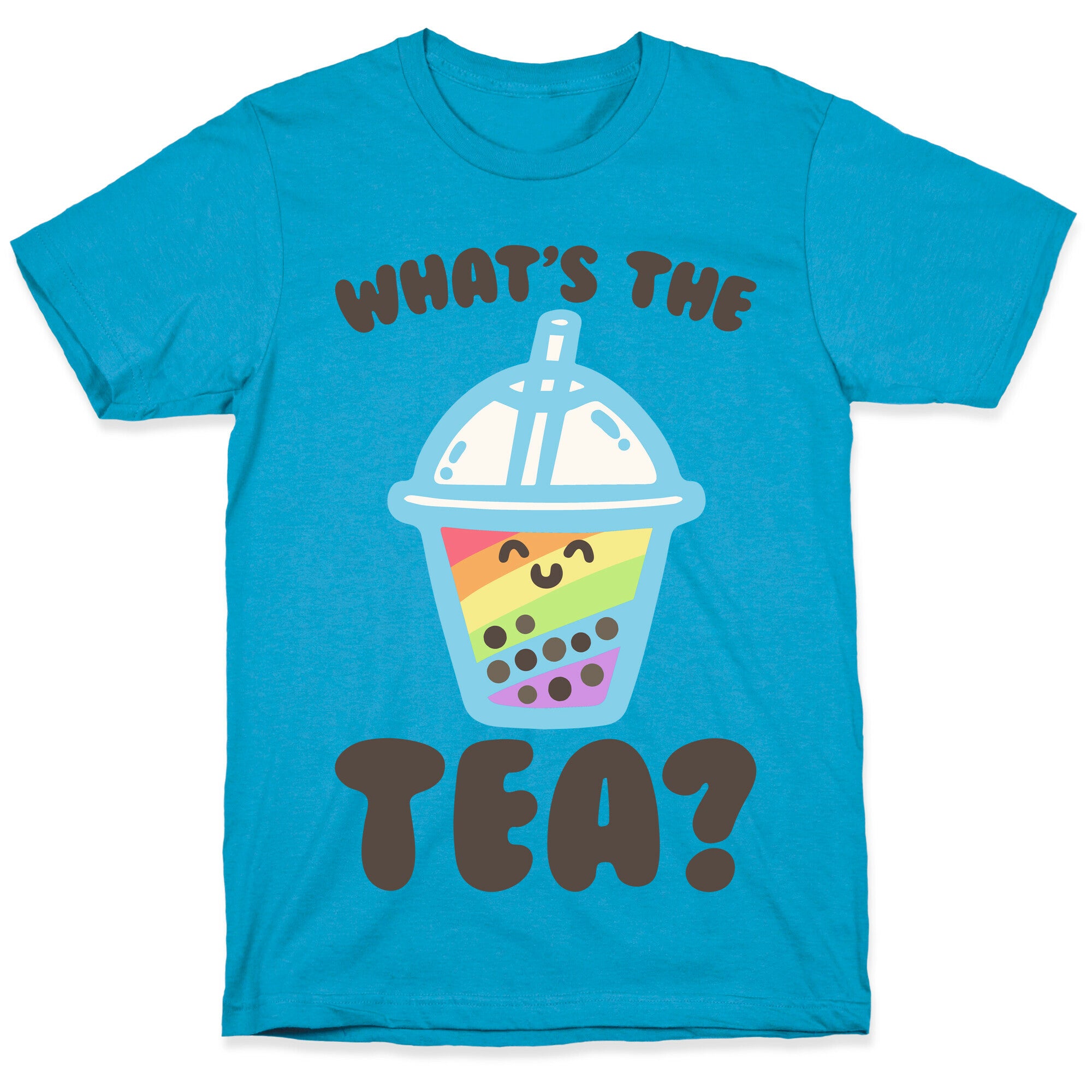 What's The Tea Bubble Tea Unisex Triblend Tee