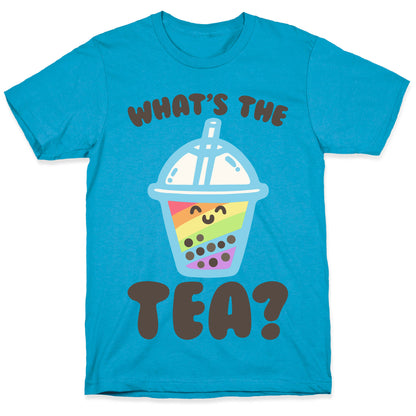 What's The Tea Bubble Tea Unisex Triblend Tee