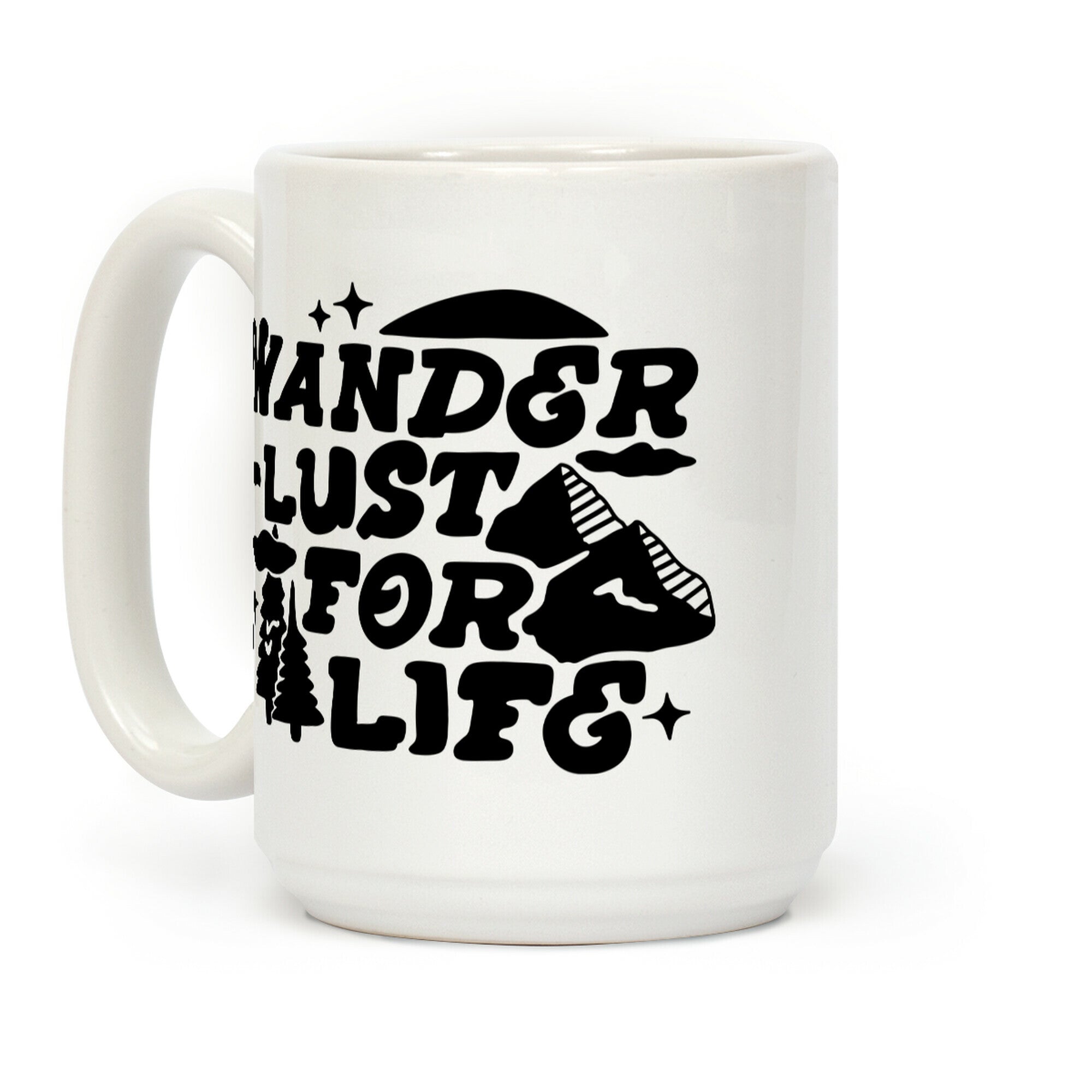 Wanderlust For Life Coffee Mug