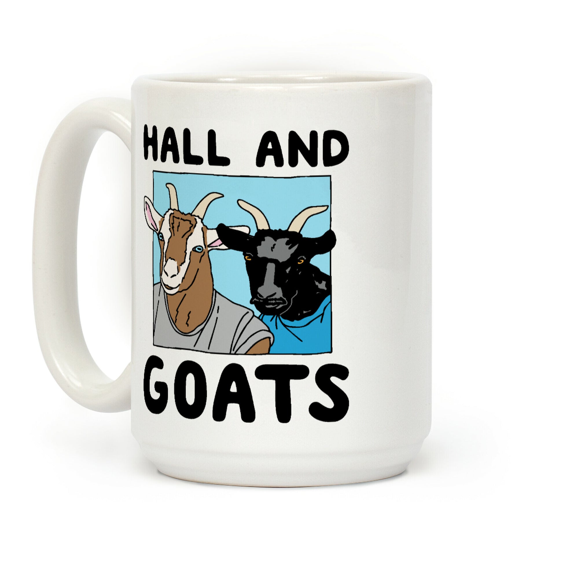 Hall And Goats Parody Coffee Mug