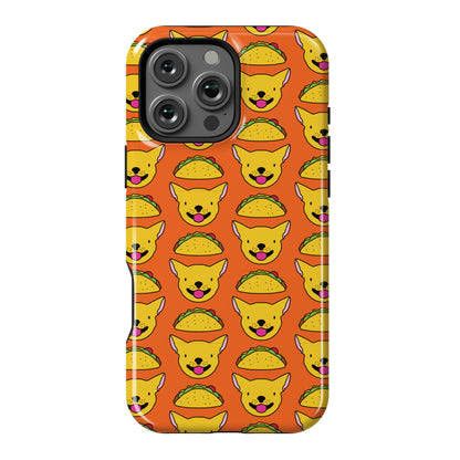 Taco Puppy Pattern Phone Case