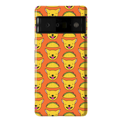 Taco Puppy Pattern Phone Case