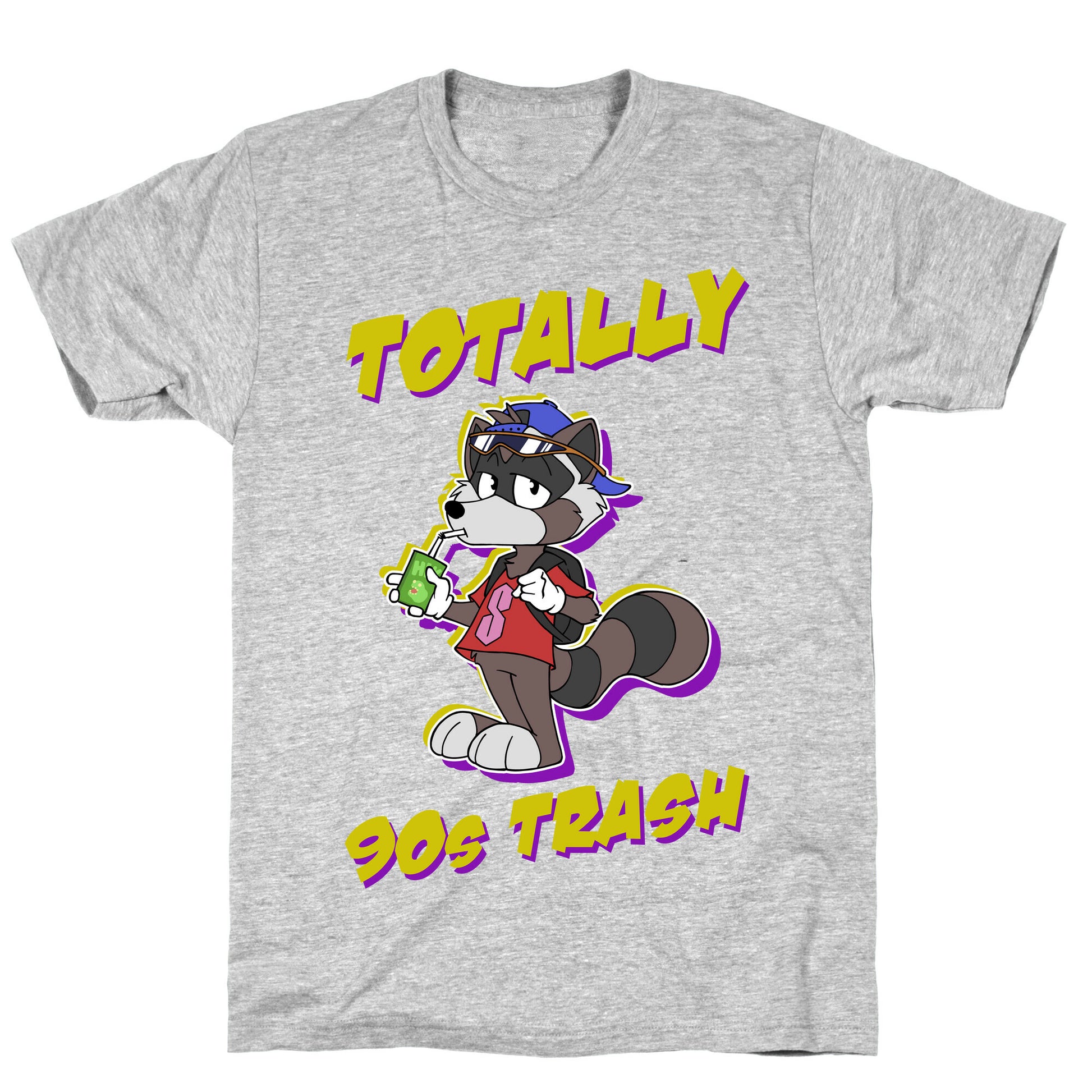 Totally 90's Trash Raccoon T-Shirt