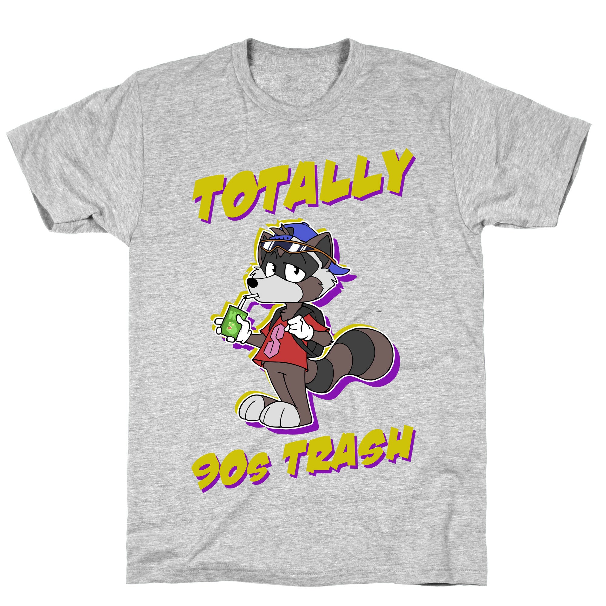 Totally 90's Trash Raccoon T-Shirt