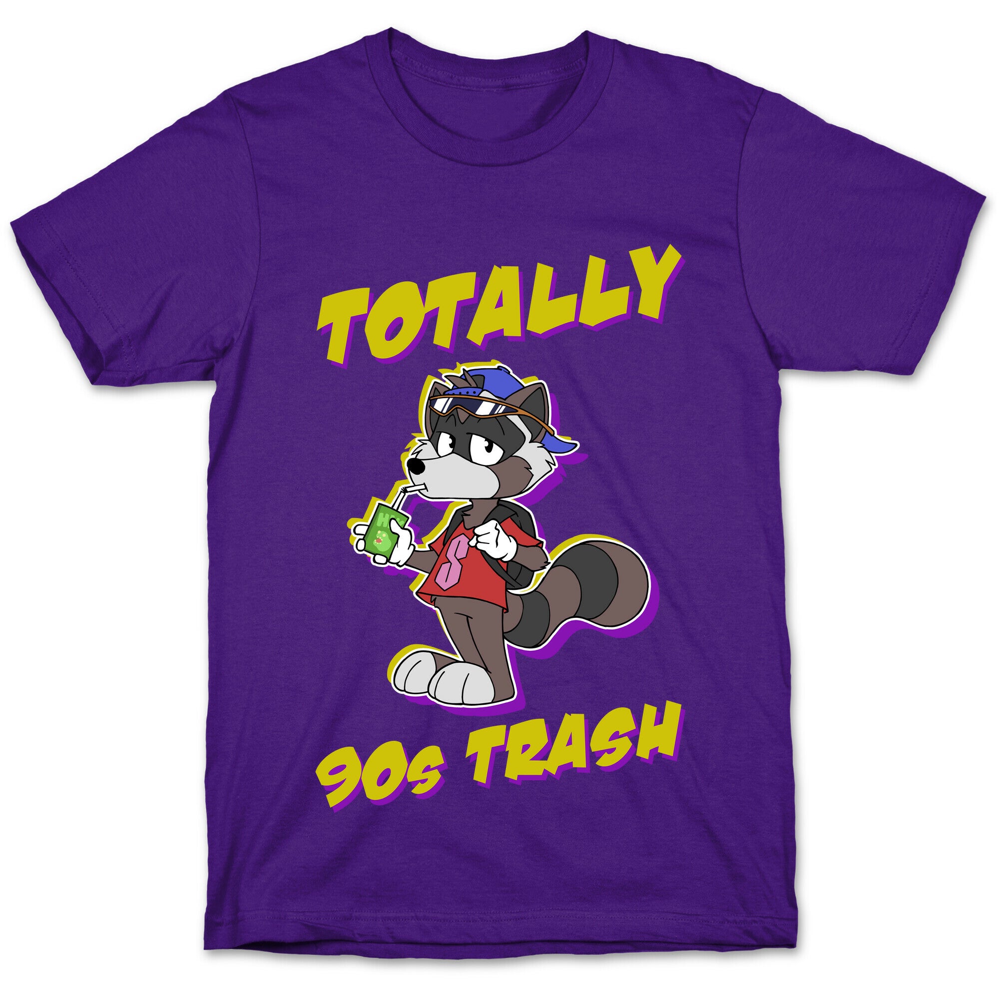 Totally 90's Trash Raccoon T-Shirt