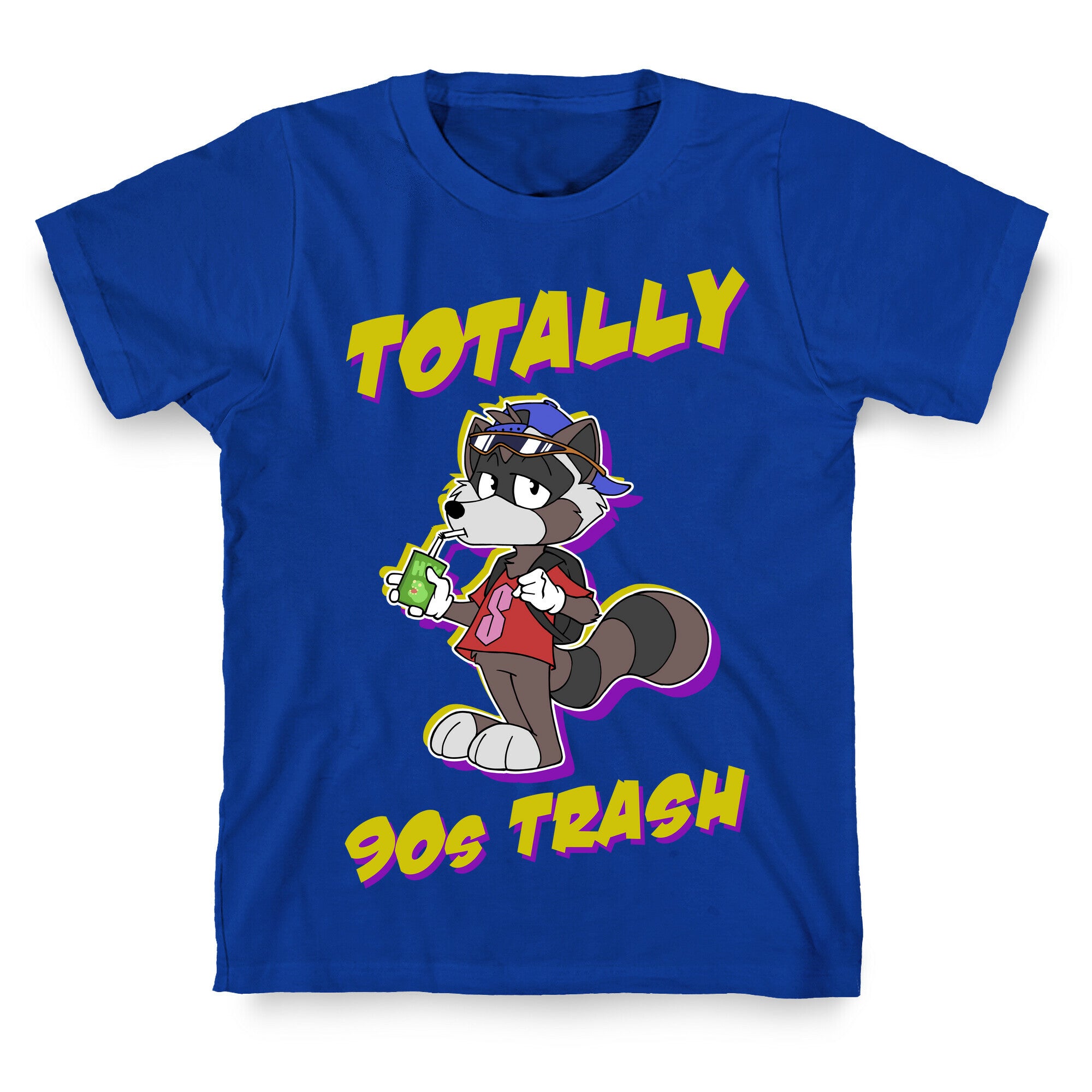 Totally 90's Trash Raccoon T-Shirt