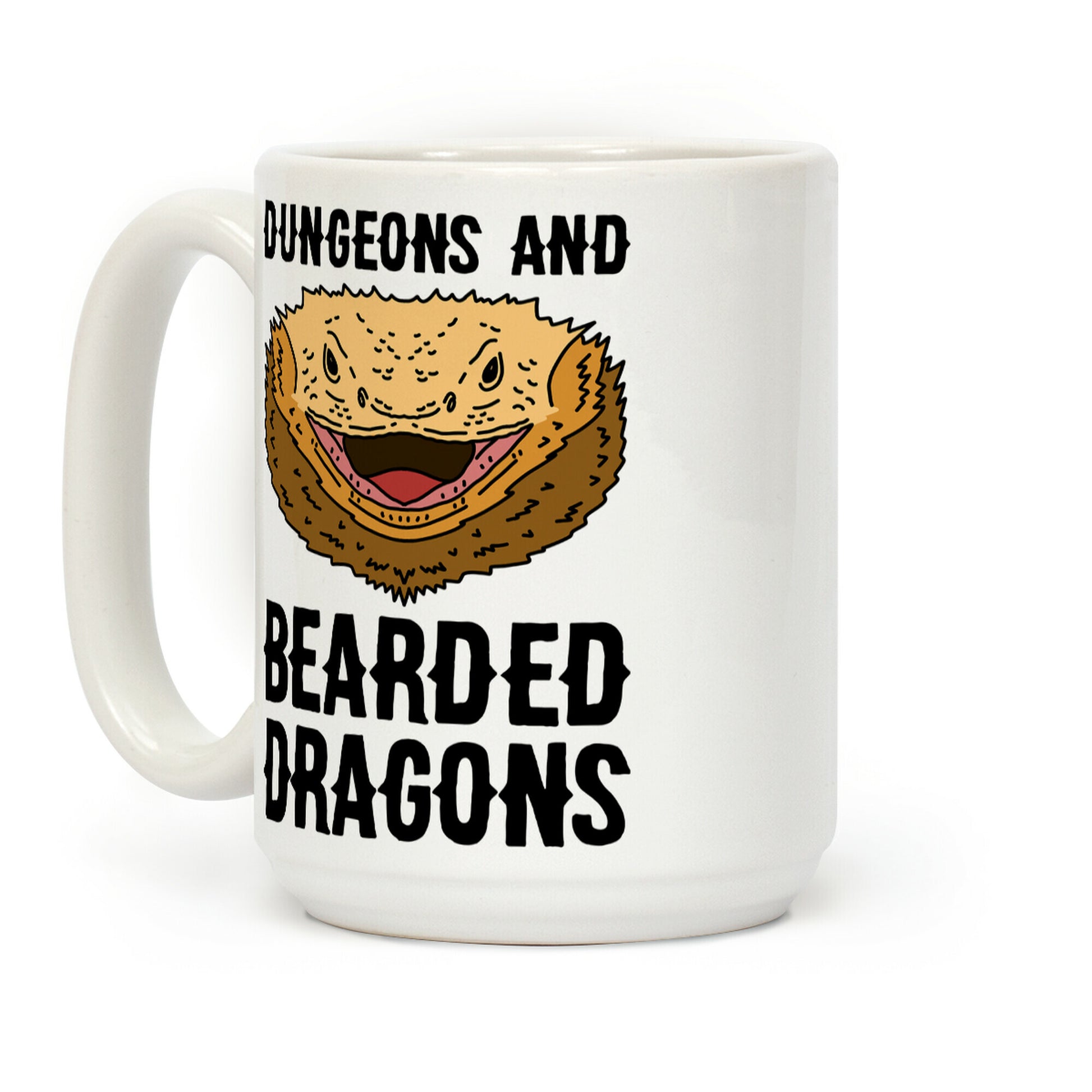 Dungeons And Bearded Dragons Coffee Mug