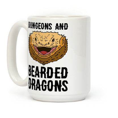 Dungeons And Bearded Dragons Coffee Mug