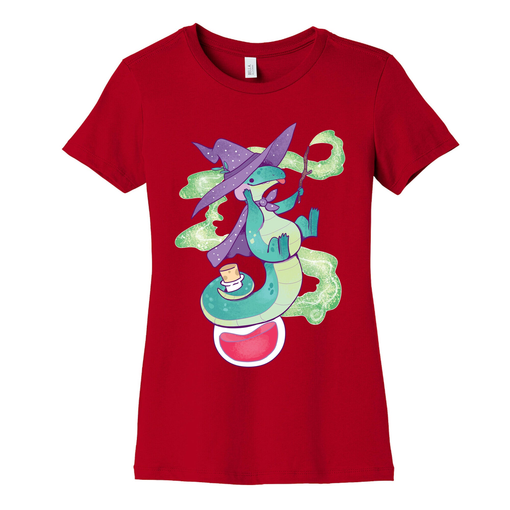 Lizard Wizard Women's Cotton Tee