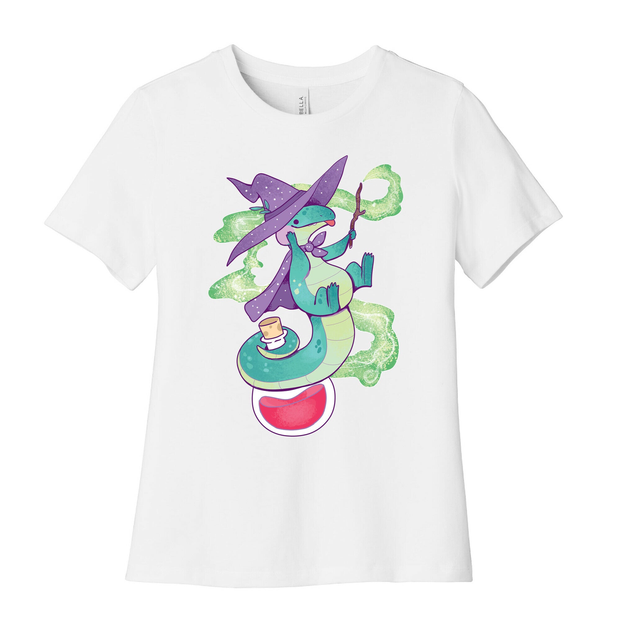 Lizard Wizard Women's Cotton Tee