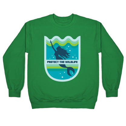 Protect The Wildlife (Mermaid) Crewneck Sweatshirt