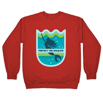 Protect The Wildlife (Mermaid) Crewneck Sweatshirt