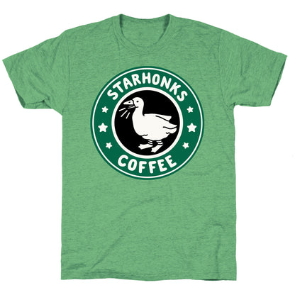 Starhonks Coffee Parody Unisex Triblend Tee