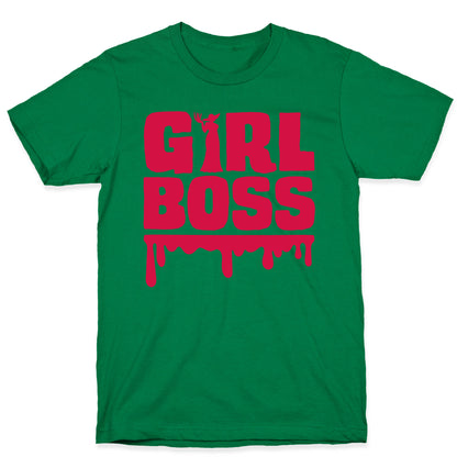 Girl Boss Vampire Parody T-Shirt