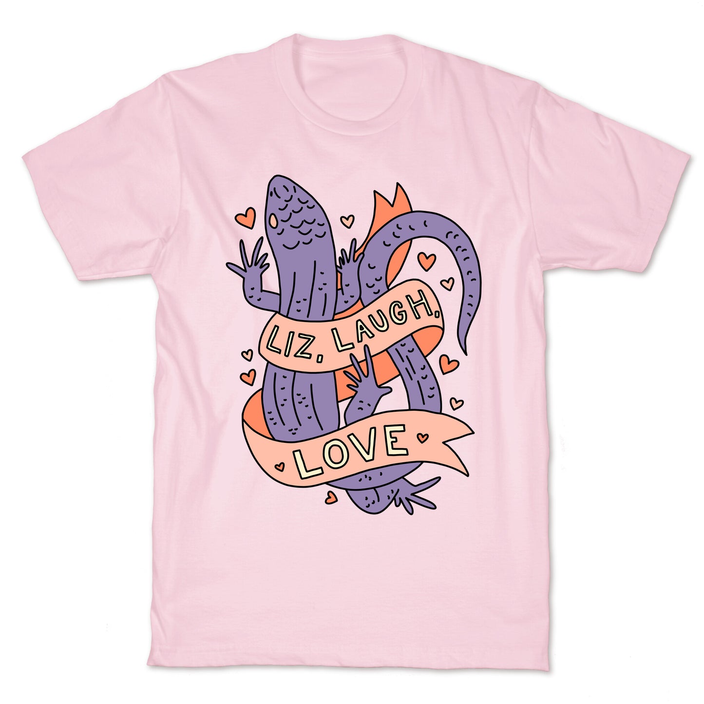 Liz, Laugh, Love (Lizard) T-Shirt