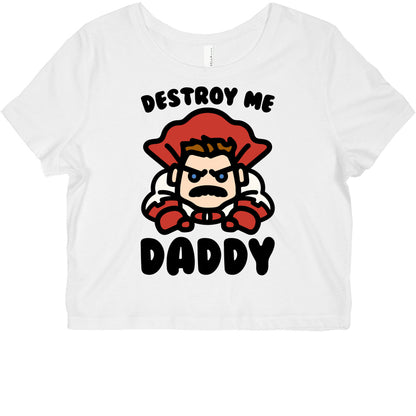 Destroy Me Daddy Parody Graphic Baby Tee