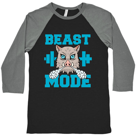 Beast Mode Inosuke Baseball Tee