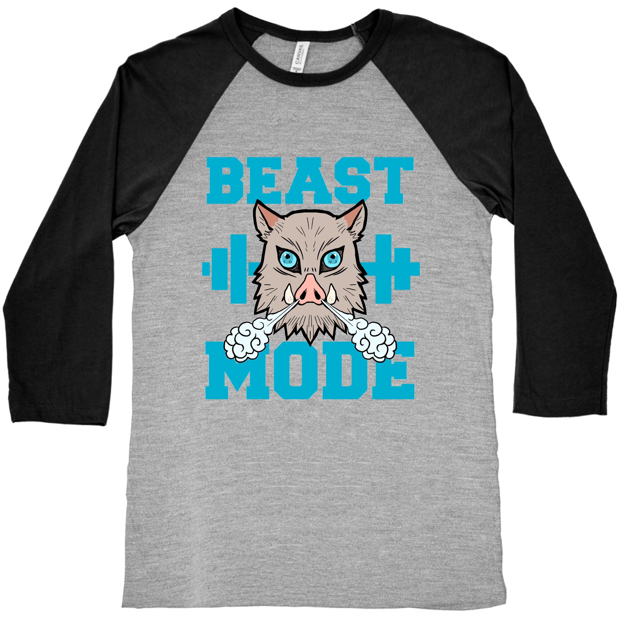 Beast Mode Inosuke Baseball Tee