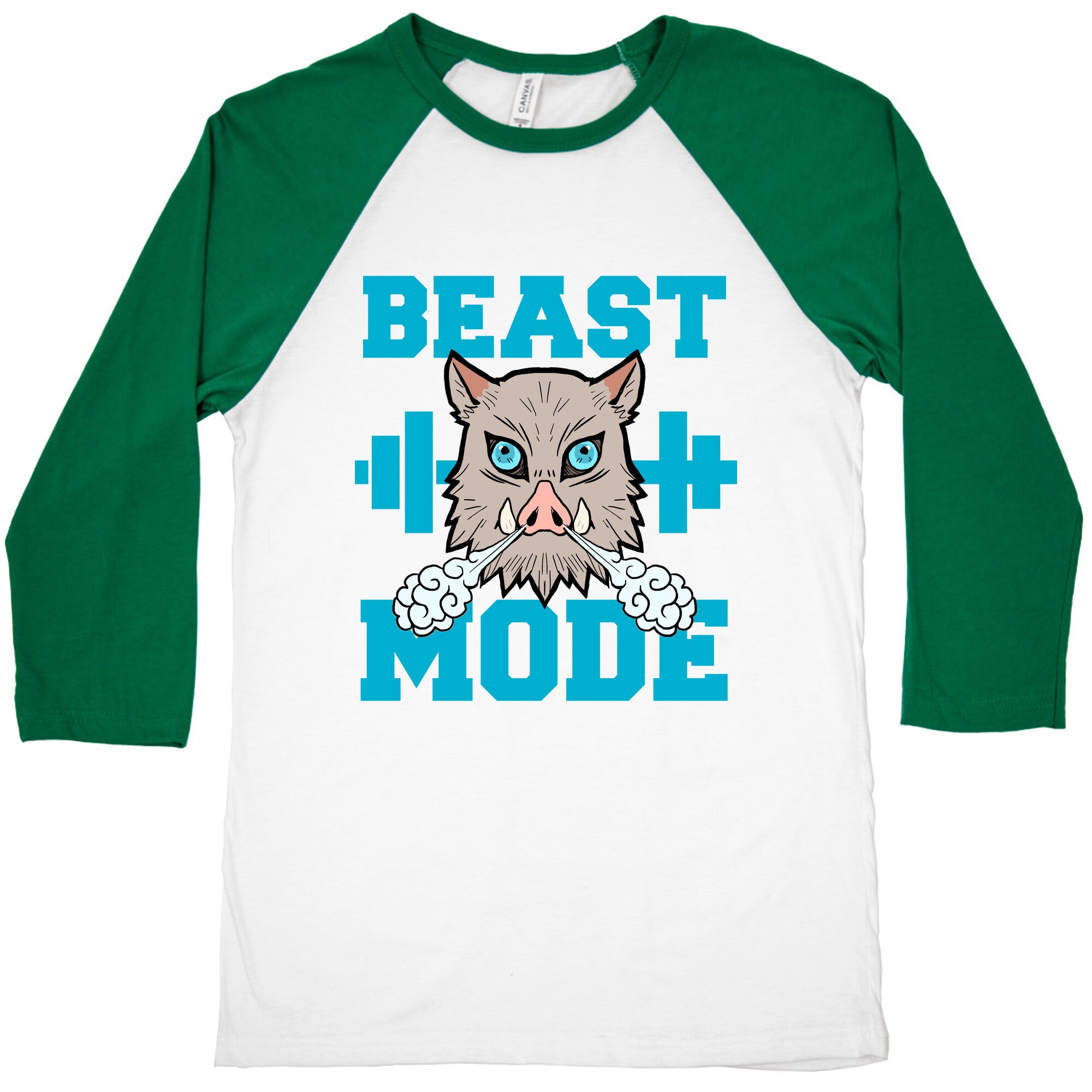 Beast Mode Inosuke Baseball Tee