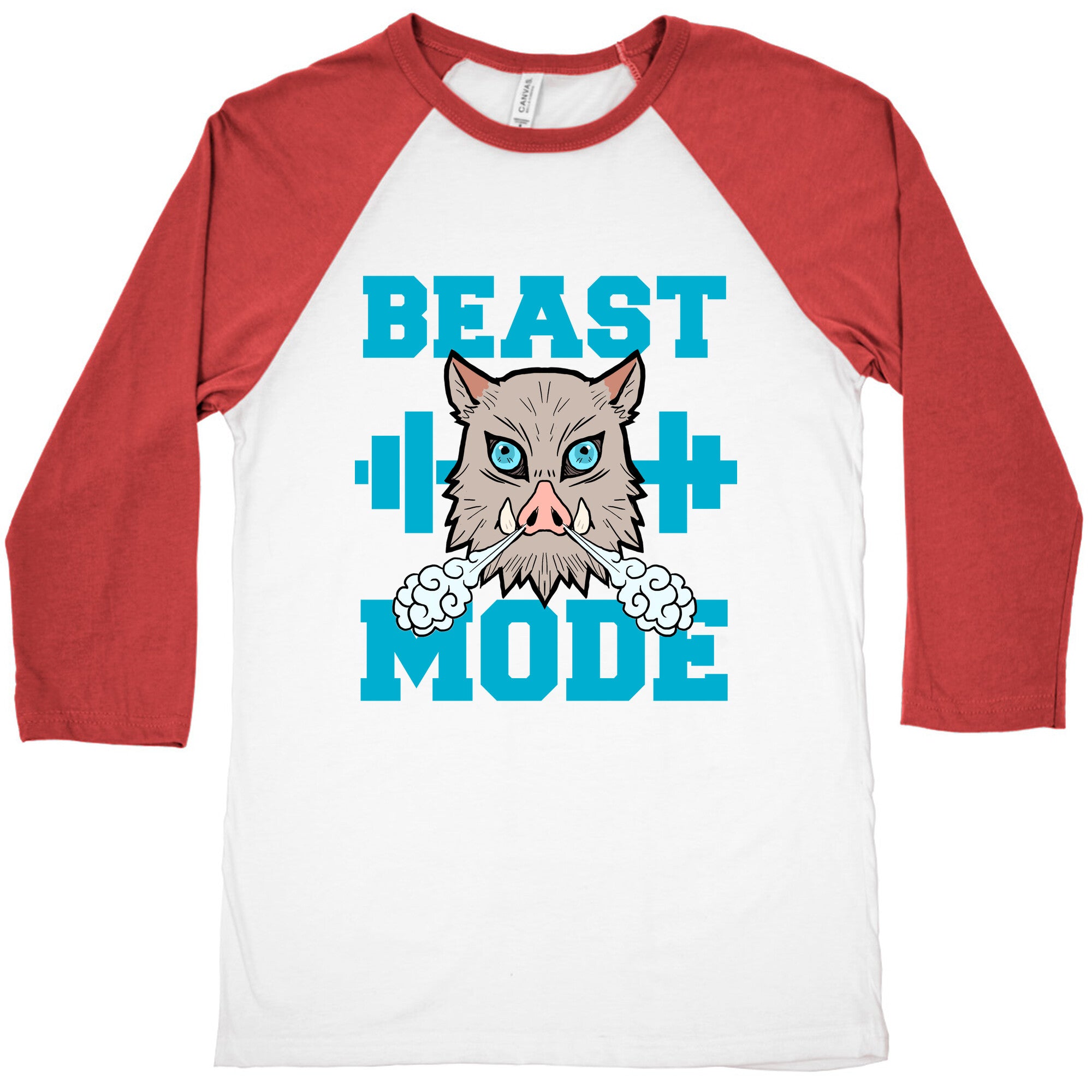 Beast Mode Inosuke Baseball Tee