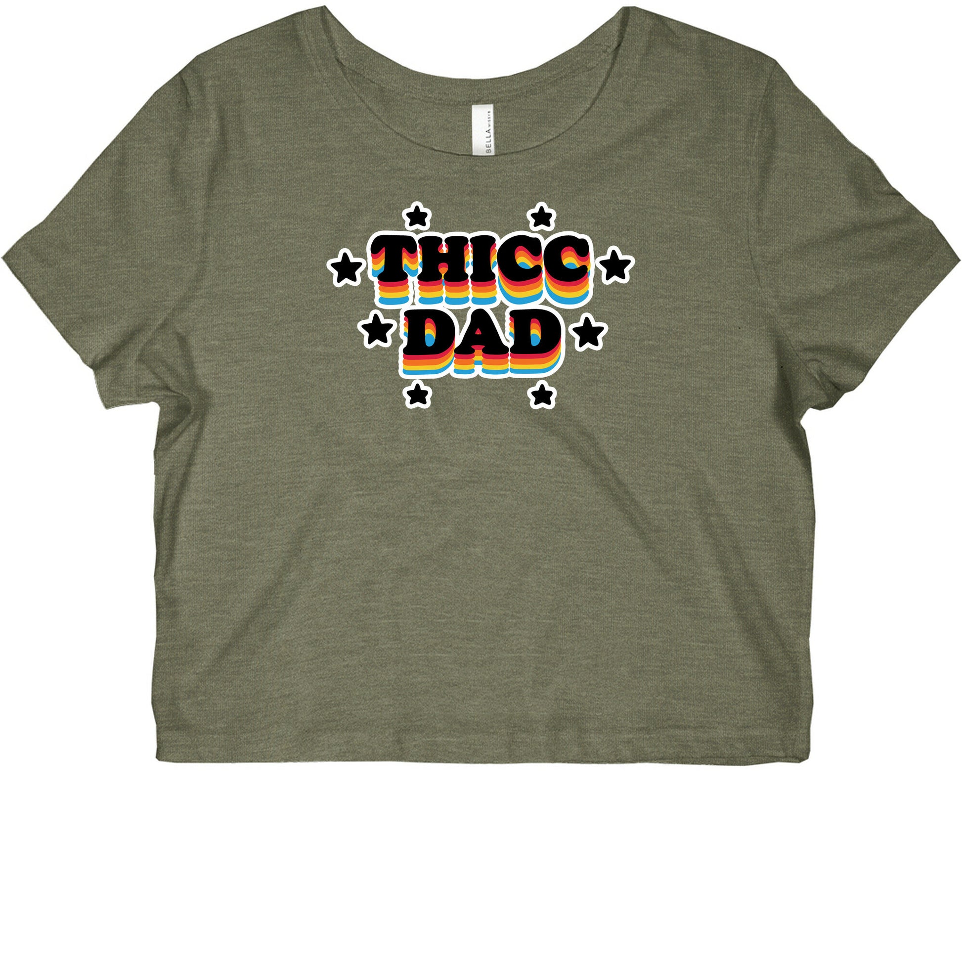Thicc Dad Graphic Baby Tee