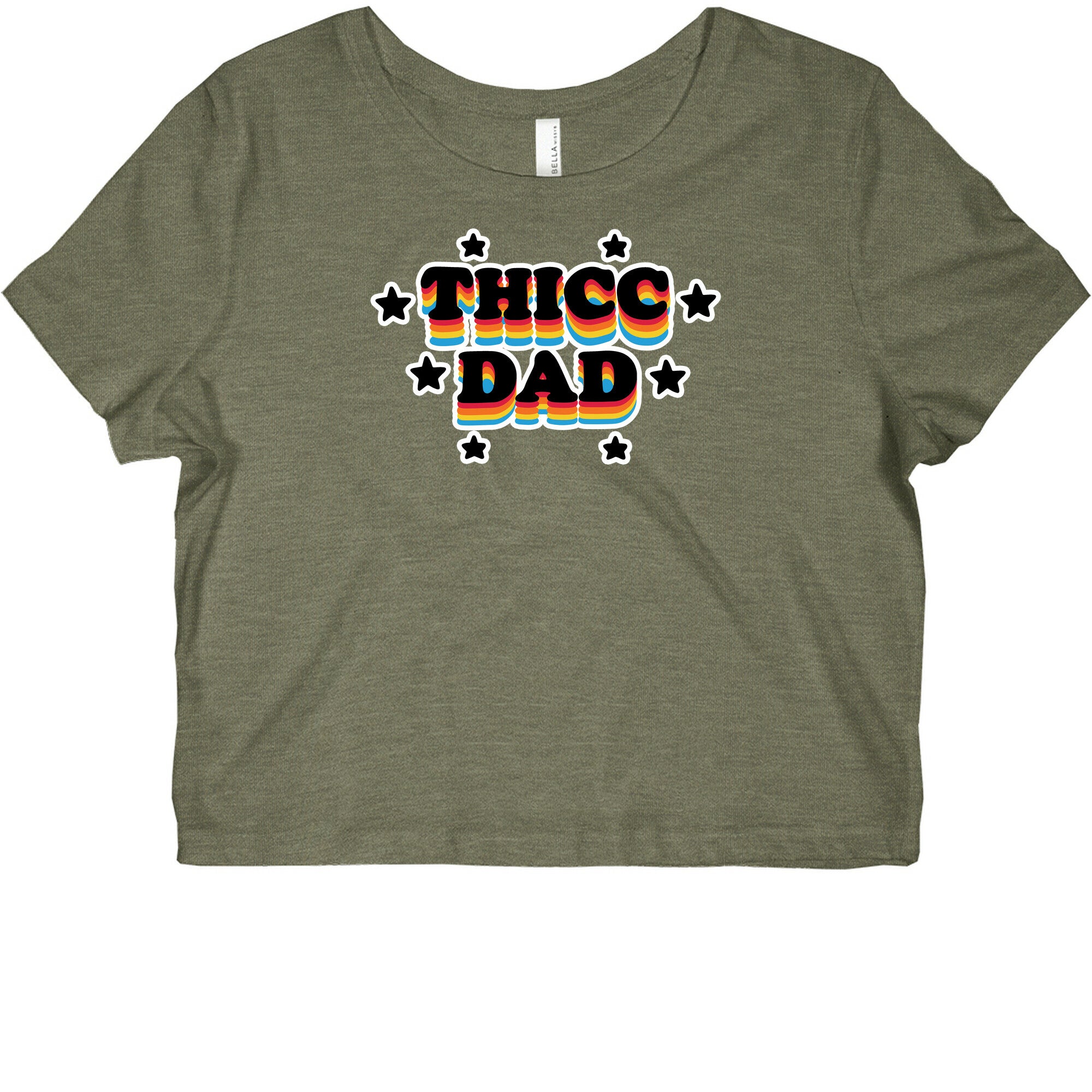 Thicc Dad Graphic Baby Tee