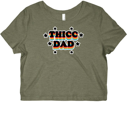 Thicc Dad Graphic Baby Tee