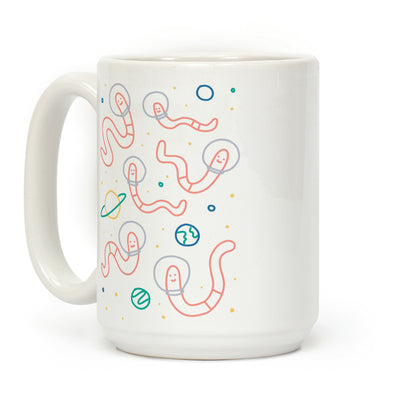 Worms In Space Coffee Mug