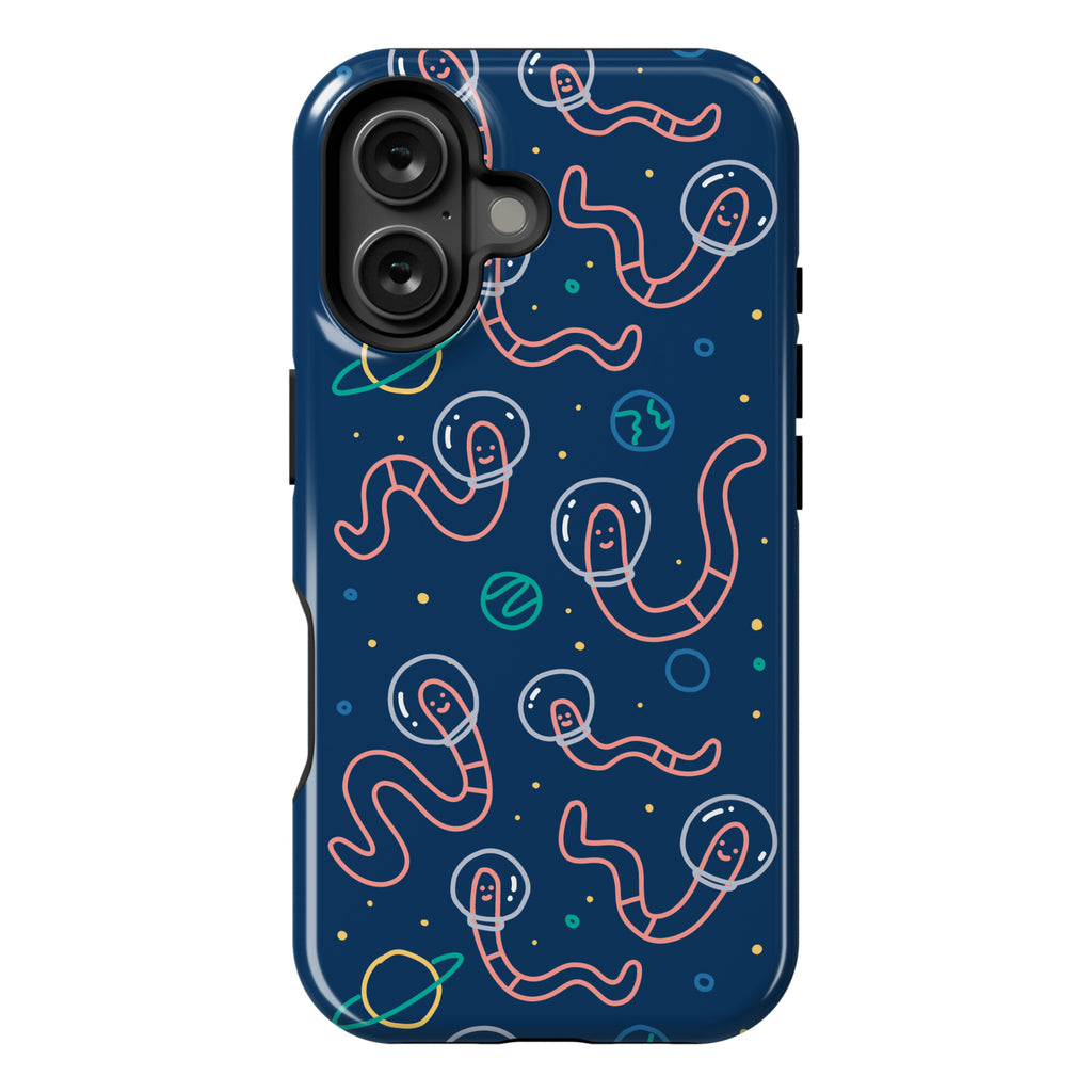 Worms In Space Phone Case