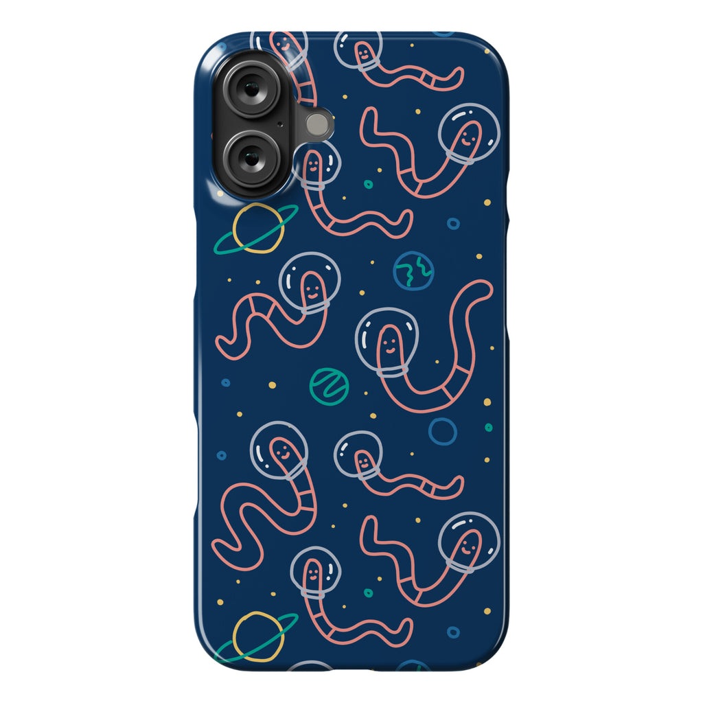 Worms In Space Phone Case